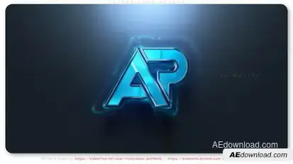 Techno Logo Opener Logo Stings template preview