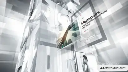 Technology Center Video Displays template preview