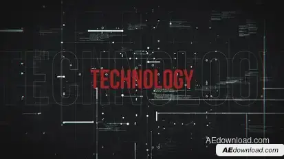 Technology Grid Titles template preview