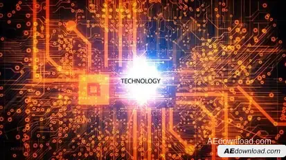 Technology Logo Logo Stings template preview
