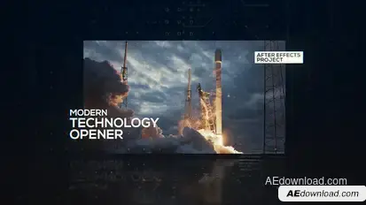 Technology Modern Opener Openers template preview