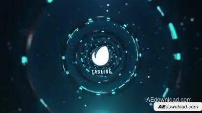 Technology Ring Logo Reveal Logo Stings template preview