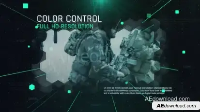 Technology Slides Video Displays template preview