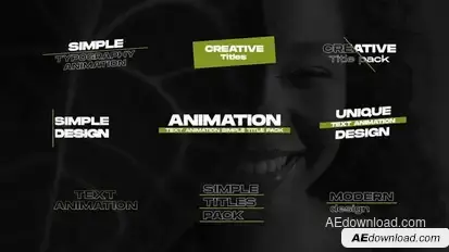 Text Animation 4.0 | AE Titles template preview