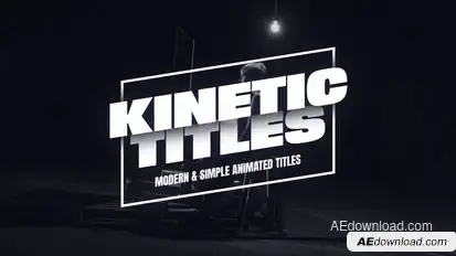 Text Animation Titles template preview