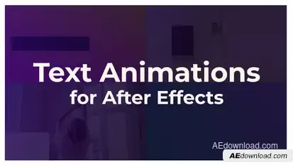 Text Animation Titles template preview