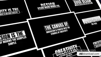 Text Animation Titles template preview