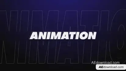Text Animation Titles template preview