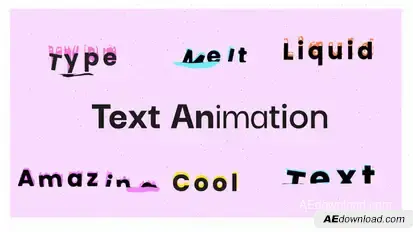 Text Animation Titles template preview