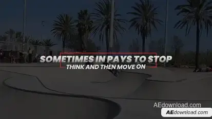 Text Animation Titles template preview