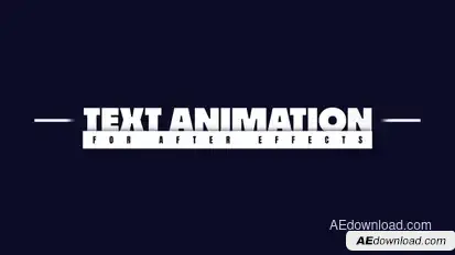 Text Animation Titles template preview