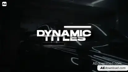 Text Animation Titles template preview