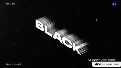 Text Animation Titles template preview