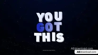 Text Animation Titles template preview