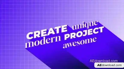 Text Animation Titles template preview