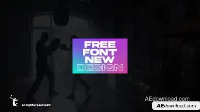 Text Animation Titles template preview