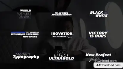 Text Animation | AE Titles template preview