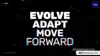 Text Animation  AE Titles template preview