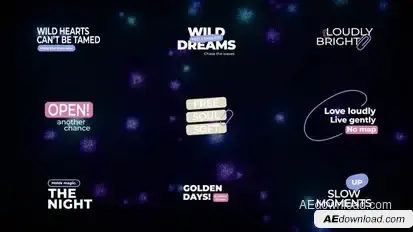 Text Animation | AE Titles template preview