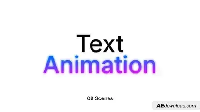 Text Animation  AE Titles template preview