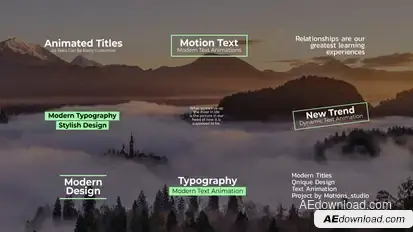 Text Animation | After Effects Titles template preview
