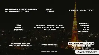 Text Animation | After Effects Titles template preview