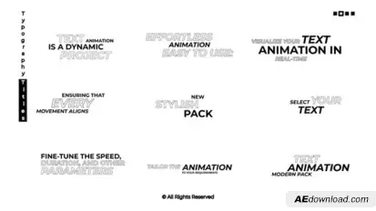 Text Animation | After Effects Titles template preview
