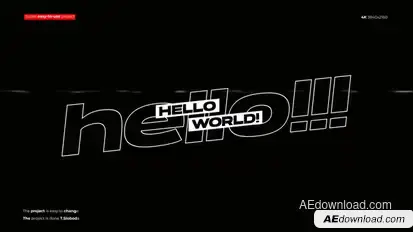 Text Animation | After Effects Titles template preview