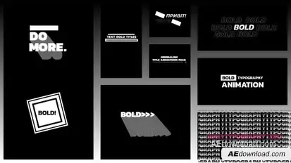 Text Animation | After Effects Titles template preview