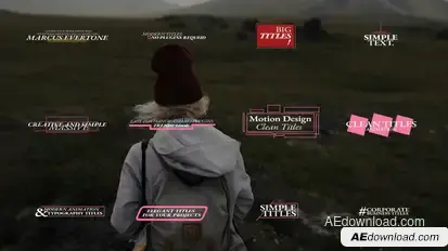 Text Animation | After Effects Titles template preview