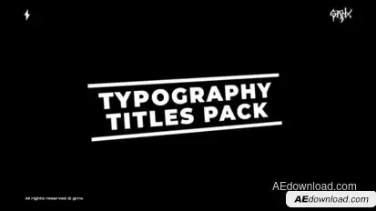 Text Animation | After Effects Titles template preview