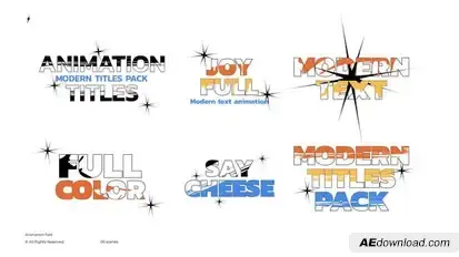 Text Animation | After Effects Titles template preview