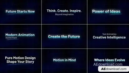 Text Animation | After Effects Titles template preview