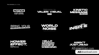 Text Animation | After Effects Titles template preview