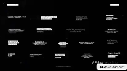 Text Animation Pack | After Effects Titles template preview