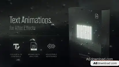Videohive Text Animation Presets | Digitech Titles template preview