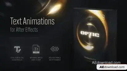 Videohive Text Animation Presets | Optic Titles template preview