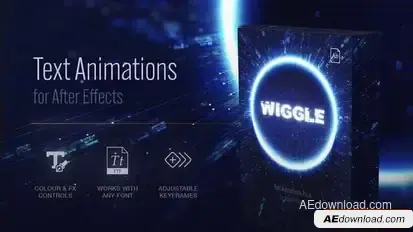 Videohive Text Animation Presets | Wiggle Titles template preview