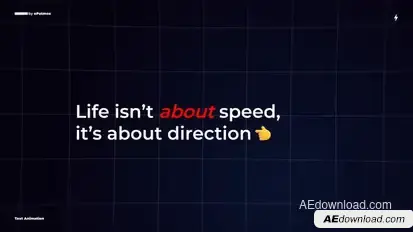 Text Animation v2.0 | AE Titles template preview