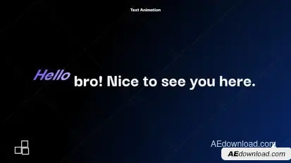 Text Animation V2 Titles template preview