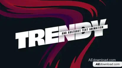 Text Animation with Colorful Background Titles template preview