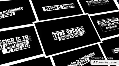 Text Animations Titles template preview