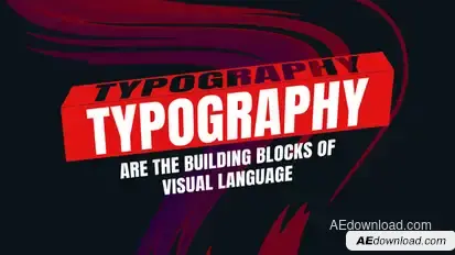 Text Animations Titles template preview