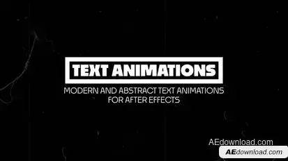 Text Animations Titles template preview