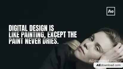 Text Animations Titles template preview