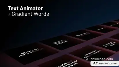 Text Animator | After Effects Titles template preview