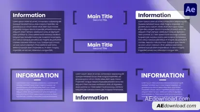 Text Box Elements template preview