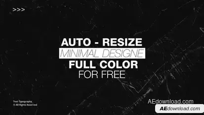 Text-Box Typography | After Effects Titles template preview