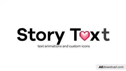 Text Intro Titles template preview
