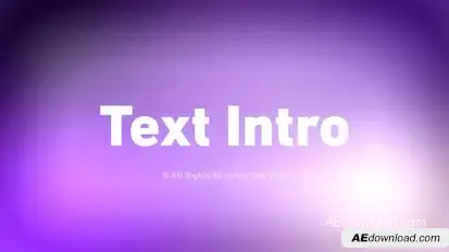 Text Intro Titles template preview